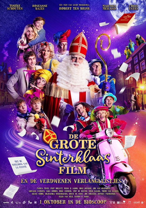 Movie poster for De Grote Sinterklaasfilm en de verdwenen verlanglijstjes (2025)