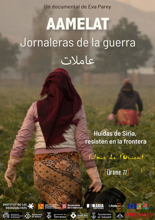 Movie poster for Aamelat. Jornaleres de la guerra (2023)