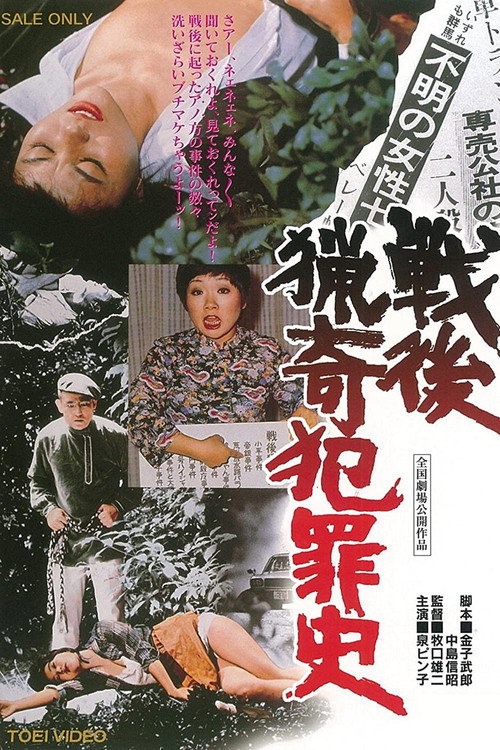 Movie poster for The Most Perverted Post War Crimes (1976)