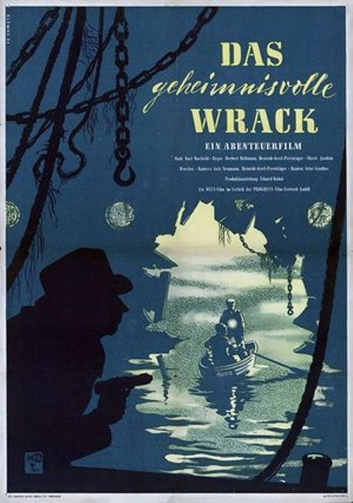 Movie poster for The Mysterious Wreck (1954)