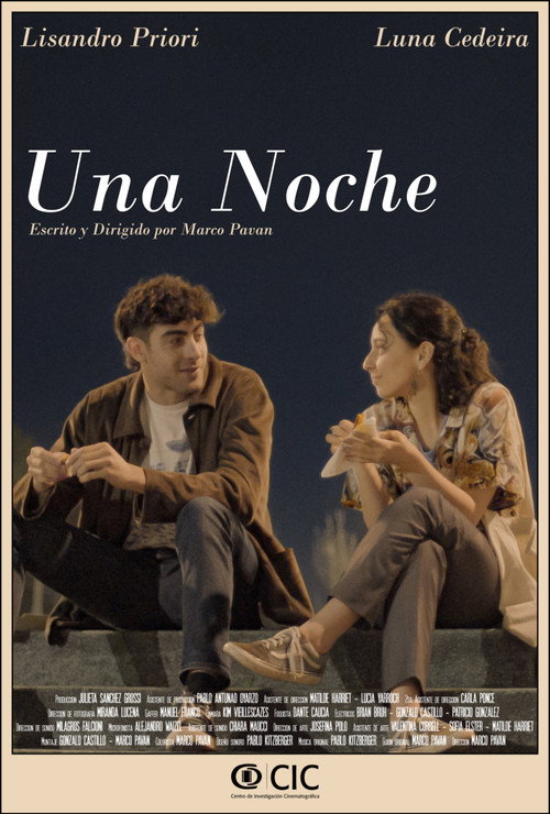 Movie poster for Una Noche