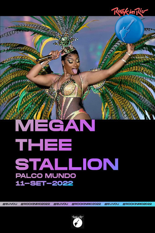 Movie poster for Megan Thee Stallion: Live at Rock in Rio (2022)