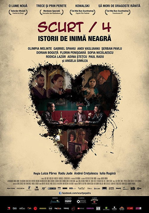 Movie poster for Scurt/4: Istorii de inimã neagrã (2014)