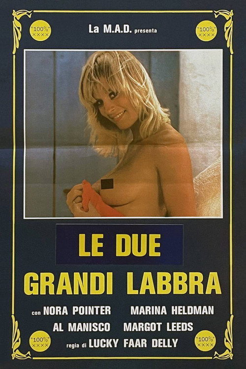 Movie poster for Le due... grandi labbra (1984)