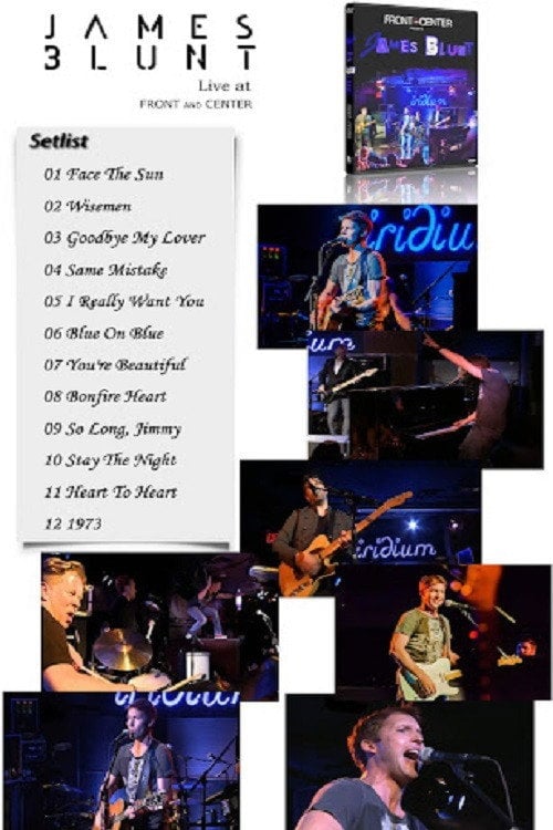 Movie poster for James Blunt - Live at Front And Center (2015)