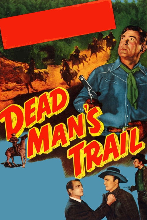 Movie poster for Dead Man's Trail (1952)