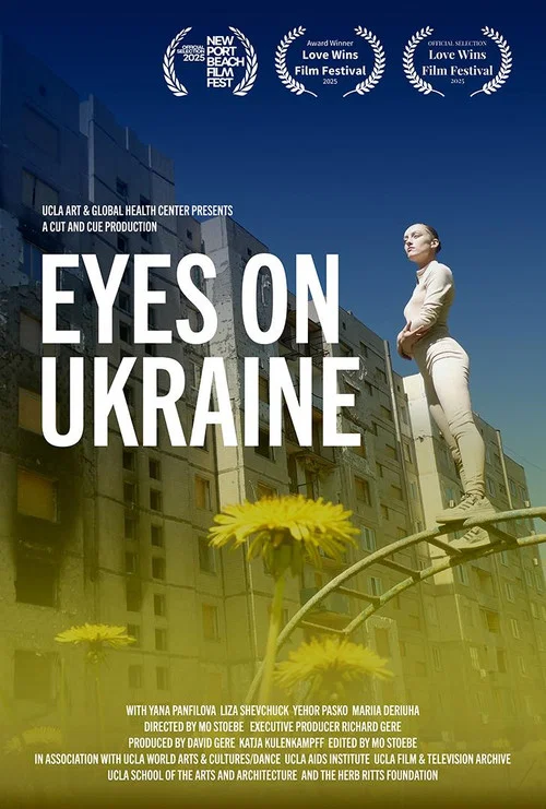 Movie poster for Eyes on Ukraine (2025)