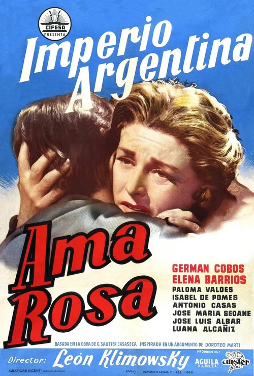 Movie poster for Ama Rosa (1960)