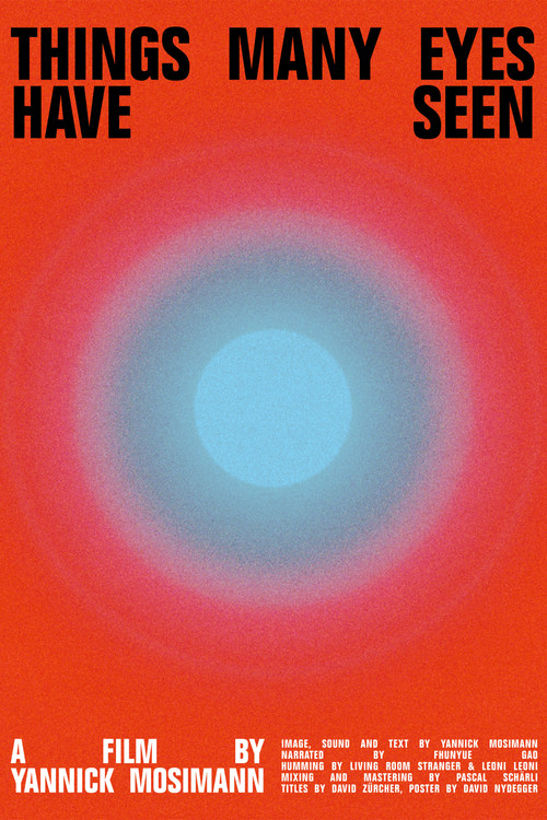 Movie poster for Things many have eyes seen (2025)