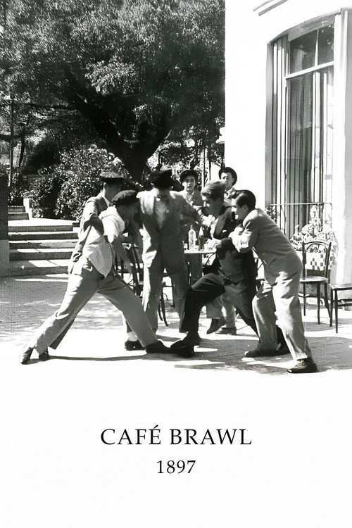 Movie poster for Café Brawl (1897)