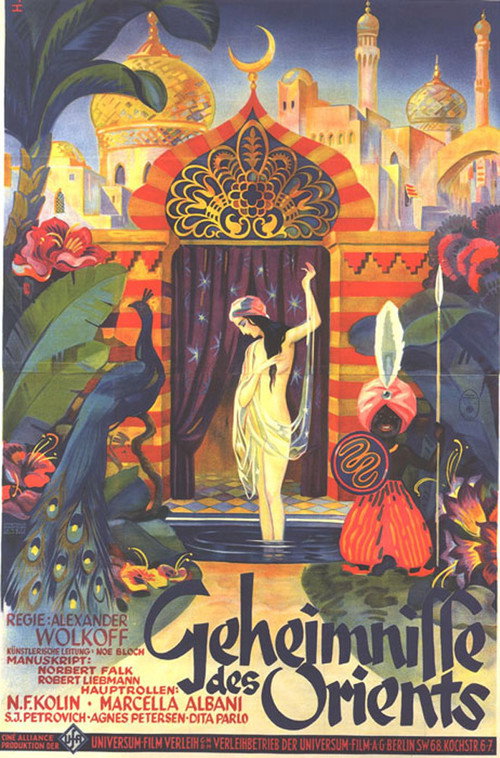 Movie poster for Secrets of the Orient (1928)