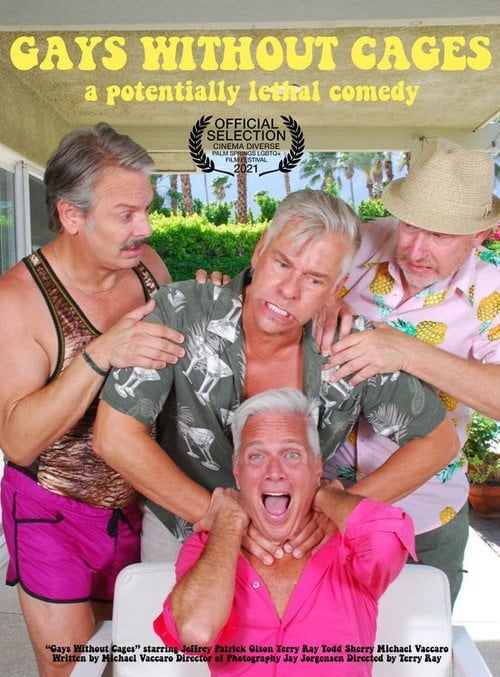 Movie poster for Gays Without Cages (2021)
