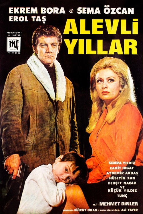 Movie poster for Alevli Yıllar (1968)