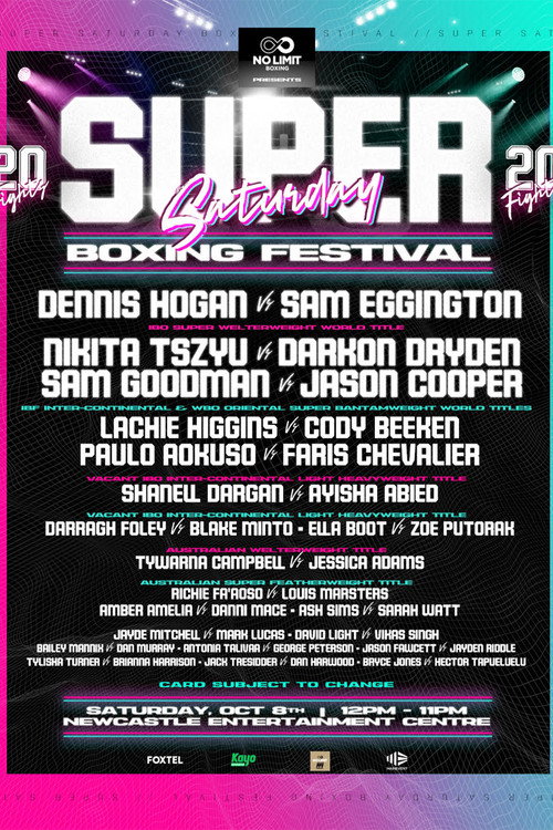 Movie poster for Dennis Hogan vs. Sam Eggington (2022)