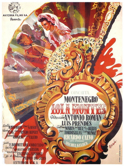 Movie poster for Lola Montes (1944)