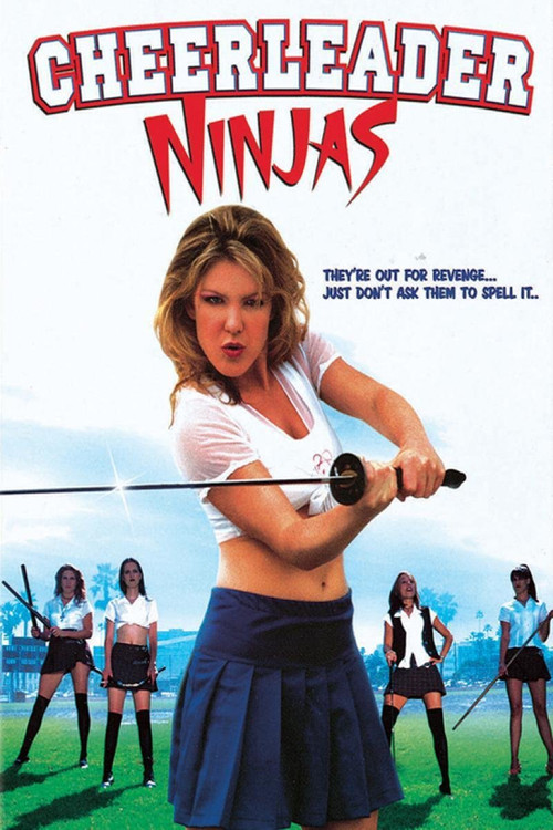 Movie poster for Cheerleader Ninjas (2002)
