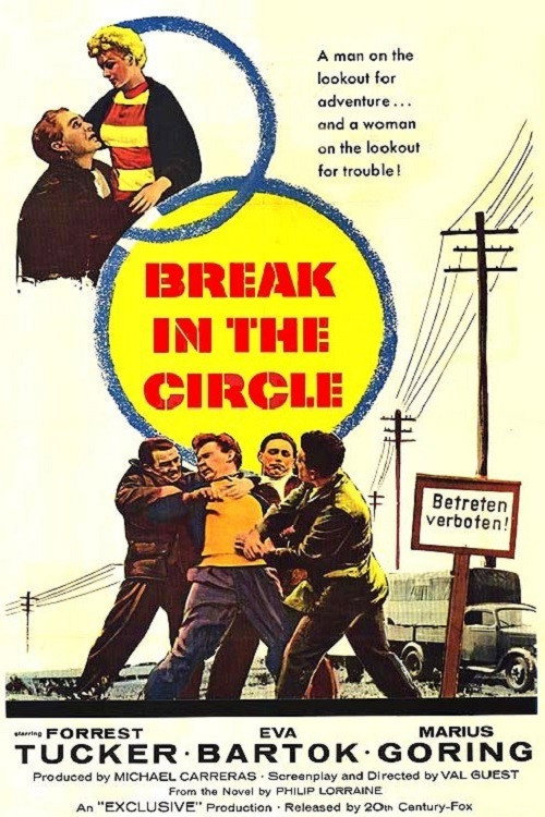 Movie poster for Break in the Circle (1955)