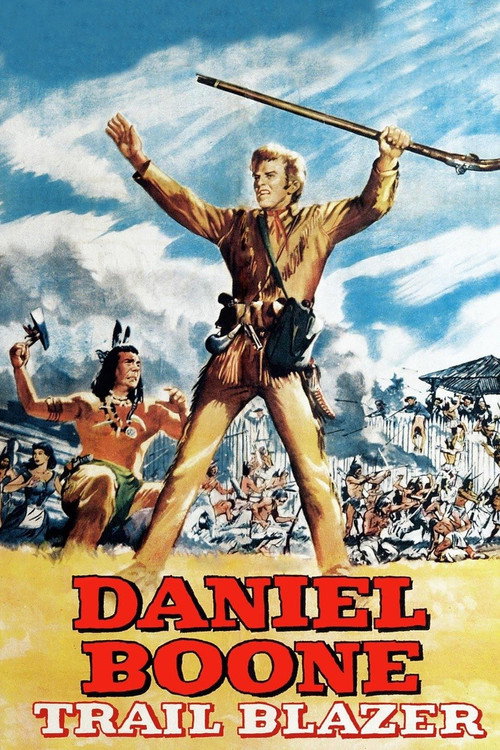 Movie poster for Daniel Boone, Trail Blazer (1956)
