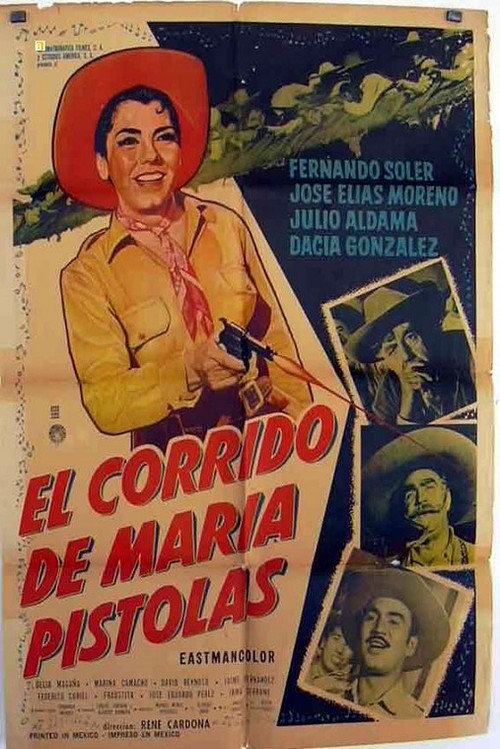 Movie poster for El corrido de María Pistolas (1964)