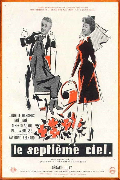 Movie poster for Seventh Heaven (1958)