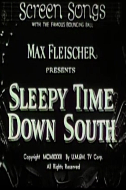 Movie poster for Sleepy Time Down South (1932)