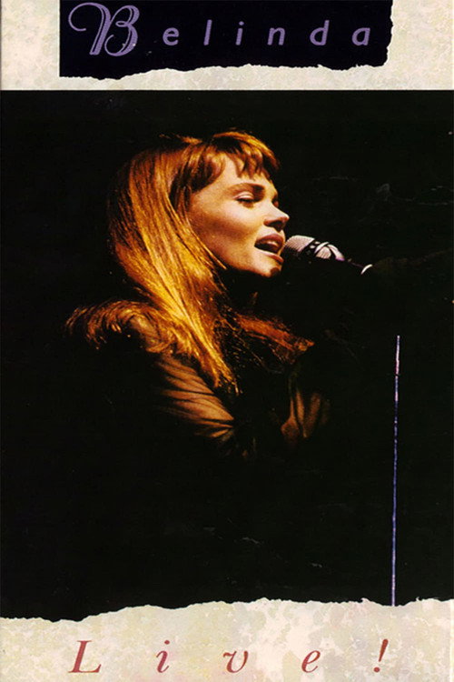 Movie poster for Belinda Live! (1988)