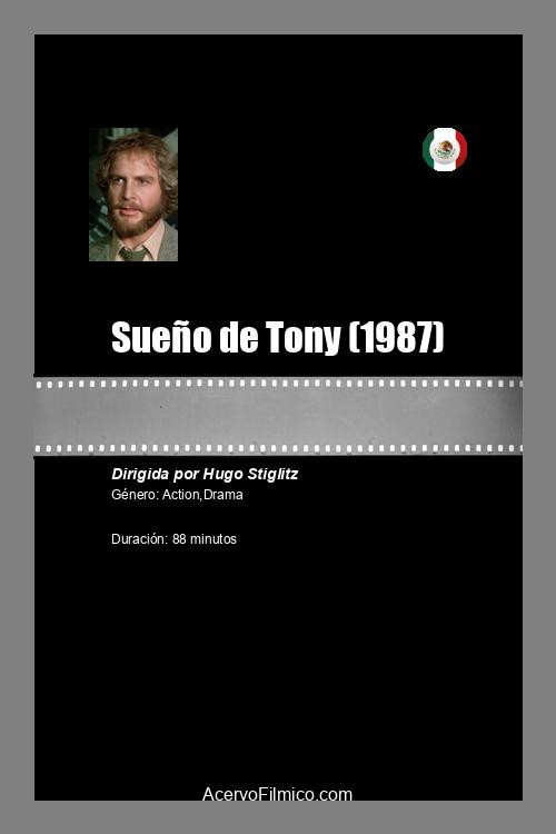 Movie poster for Sueño de Tony (1987)