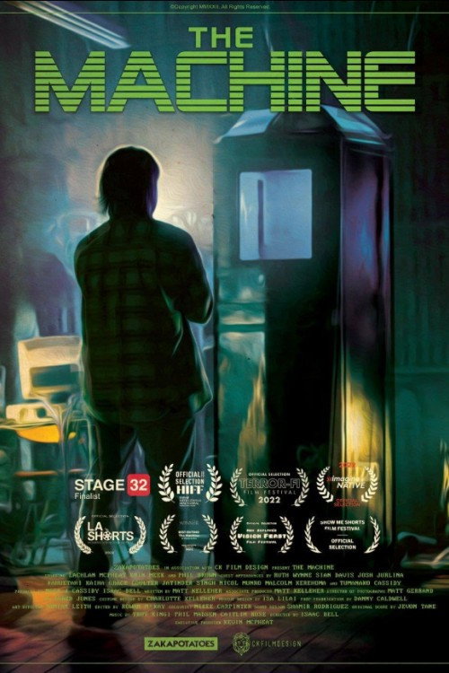 Movie poster for The Machine (2022)