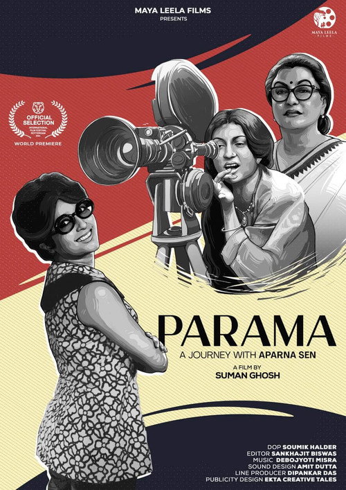 Movie poster for Parama: A Journey with Aparna Sen (2025)