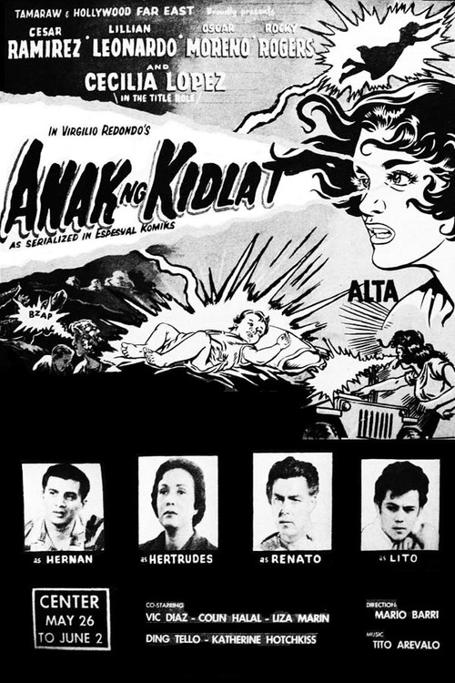 Movie poster for Daughter of Lightning (1959)