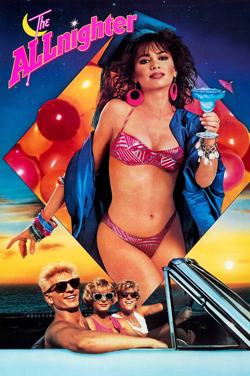 Movie poster for The Allnighter (1987)