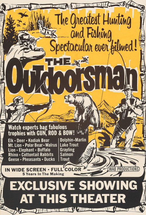 Movie poster for The Outdoorsman (1968)