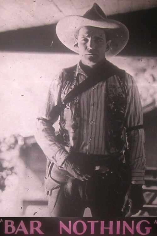 Movie poster for Bar Nothing (1921)