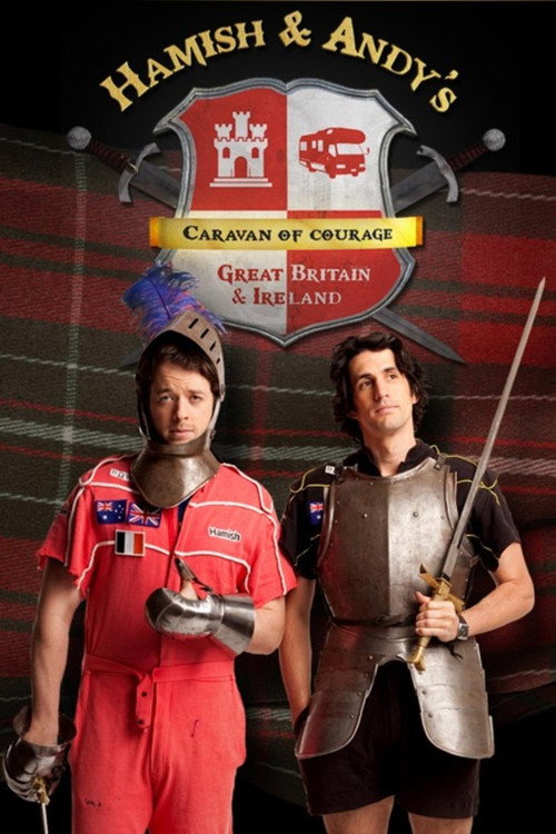 Movie poster for Hamish & Andy's Caravan of Courage - Great Britain and Ireland (2010)