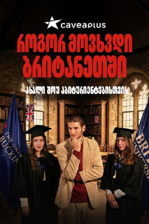 Series poster for How I Ended Up in the UK (2026)
