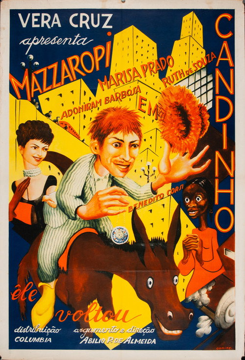 Movie poster for Candinho (1954)