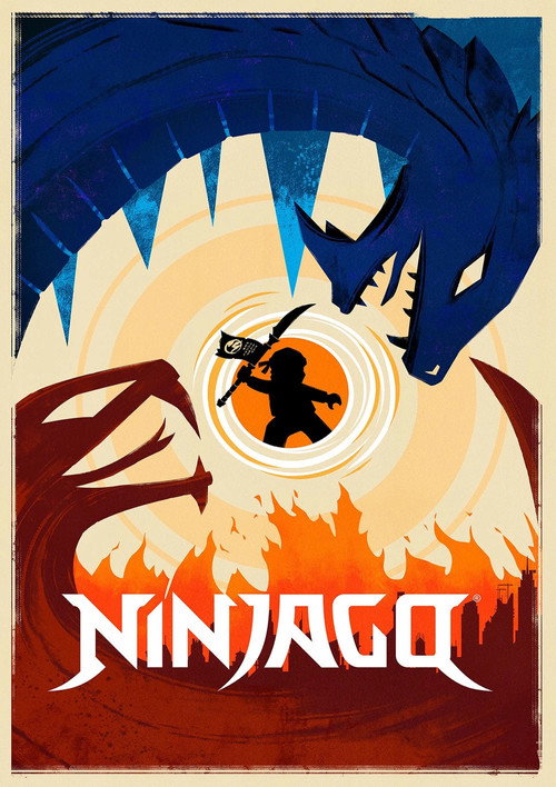 Series poster for Ninjago: Masters of Spinjitzu (2012)