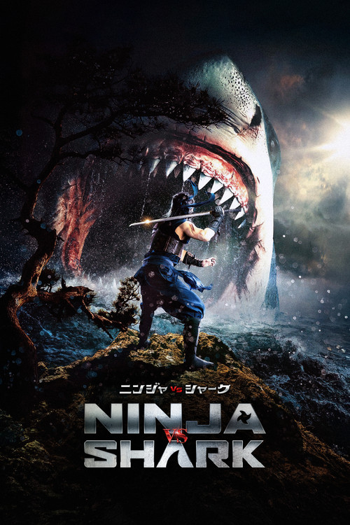Movie poster for Ninja vs Shark (2023)