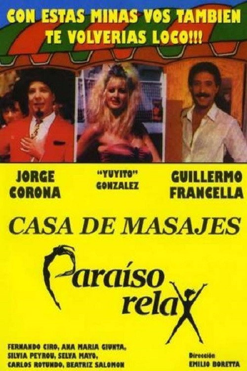 Movie poster for Paraíso Relax (Casa de Masajes) (1988)