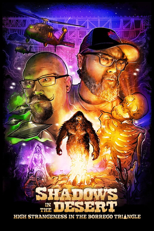 Movie poster for Shadows in the Desert: High Strangeness in the Borrego Triangle (2024)