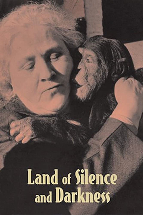 Movie poster for Land of Silence and Darkness (1971)