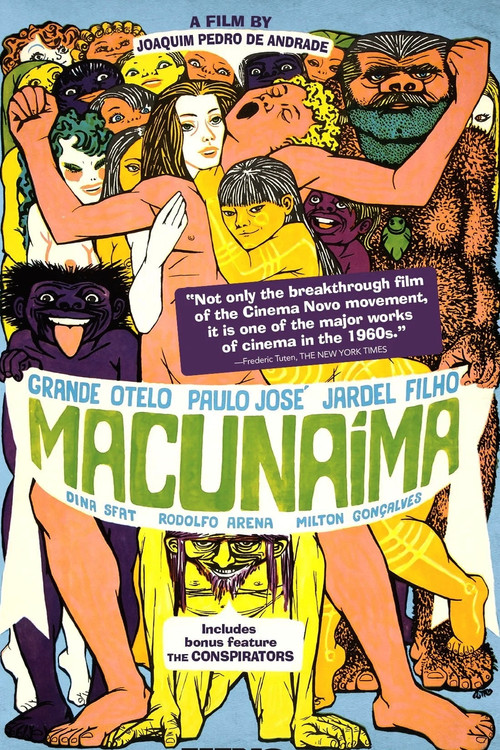 Movie poster for Macunaima (1969)