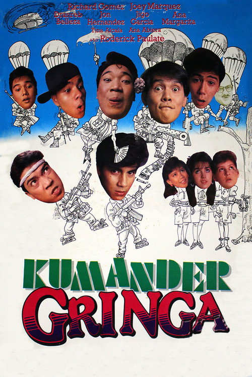 Movie poster for Kumander Gringa (1987)