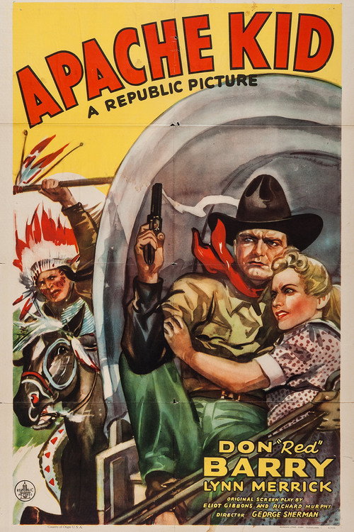Movie poster for The Apache Kid (1941)