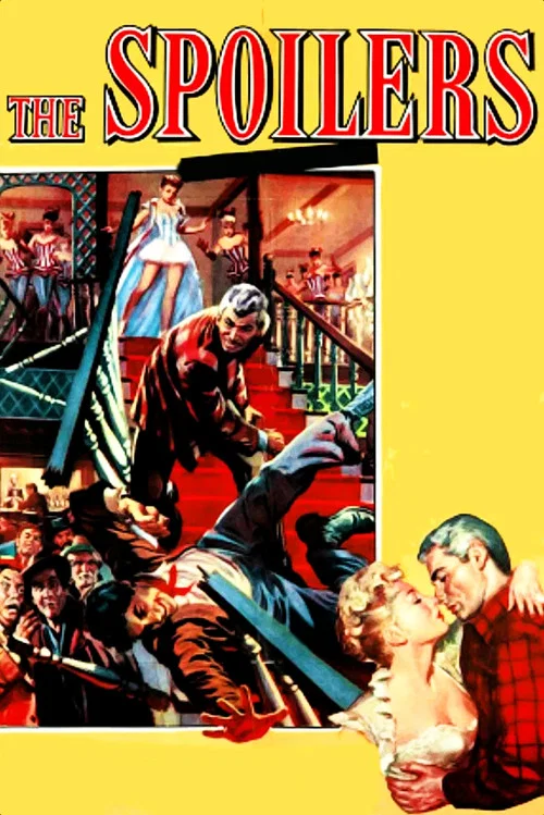 Movie poster for The Spoilers (1955)
