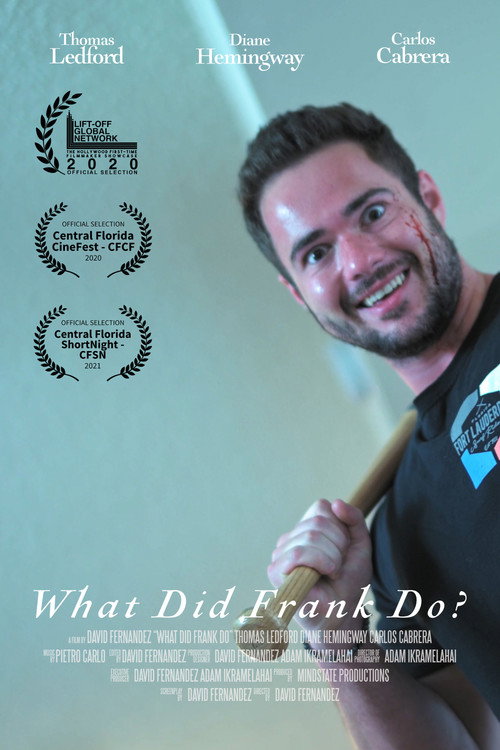 Movie poster for What Did Frank Do? (2020)