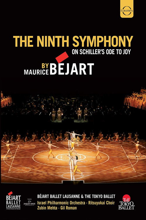 Movie poster for The Ninth Symphony by Maurice Béjart (2015)