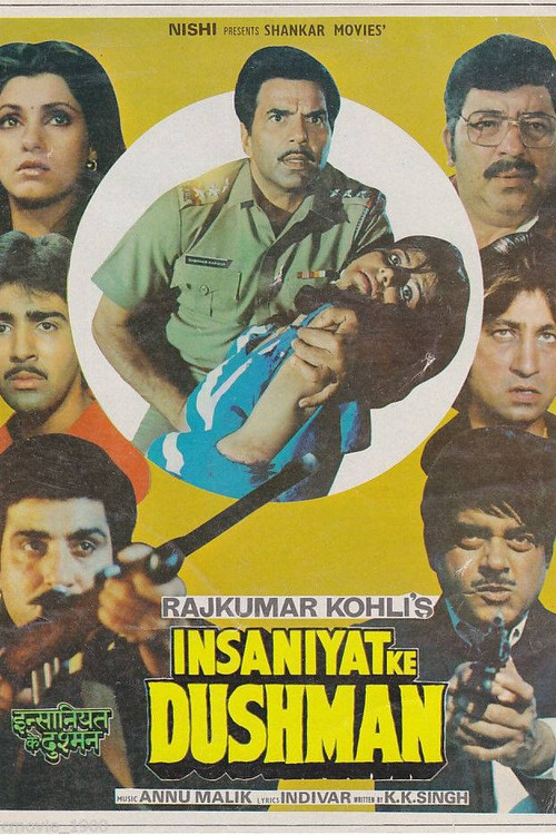 Movie poster for Insaniyat Ke Dushman (1987)