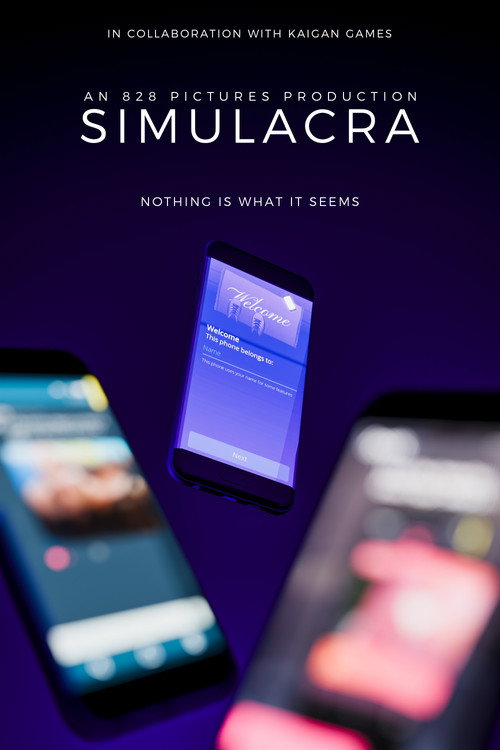 Series poster for SIMULACRA (2028)
