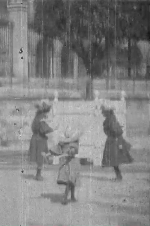 Movie poster for Children playing with skipping rope (1896)